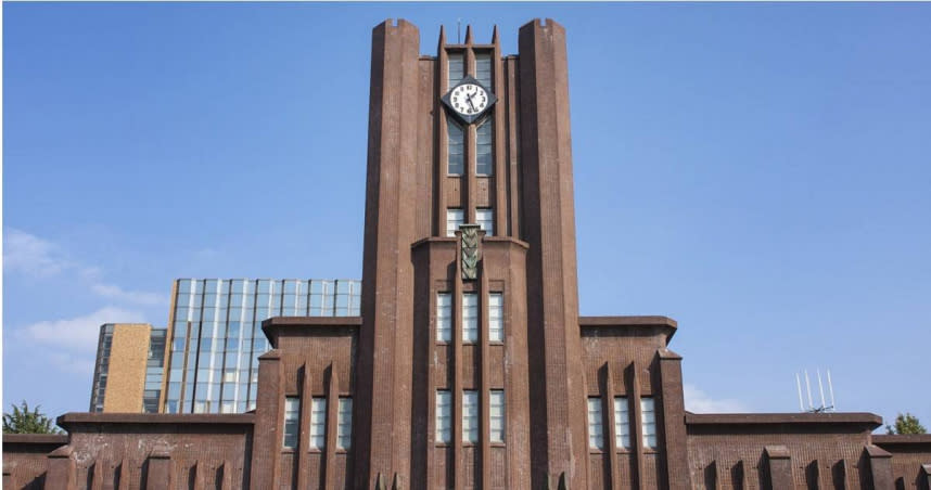 日本大學中標準差和難度最高的知名學府「東京大學」。（圖／翻攝自推特）