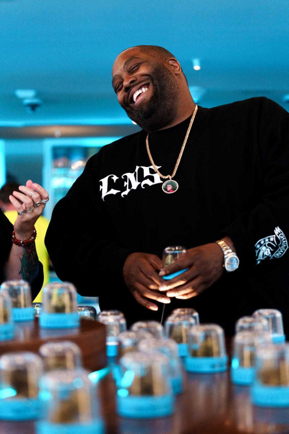 “I like edutaining people. Not just educate, not just entertain, but a hybrid of both,” Killer Mike says. (Photo credit: Paul Tumpson)