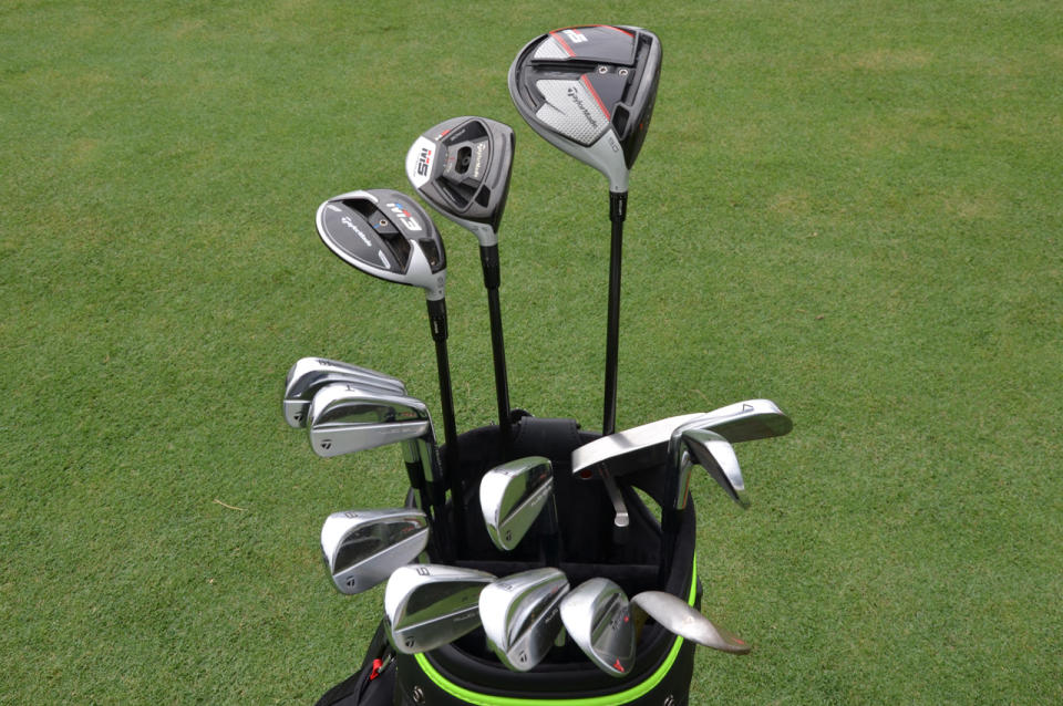 Tiger Woods TaylorMade equipment in 2019