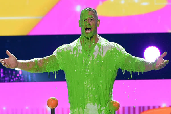What’s in the Nickelodeon slime used at the Kids’ Choice Awards?