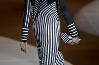 The Marc Jacobs Spring 2013 collection is modeled during Fashion Week in New York, Monday, Sept. 10, 2012. (AP Photo/Seth Wenig)