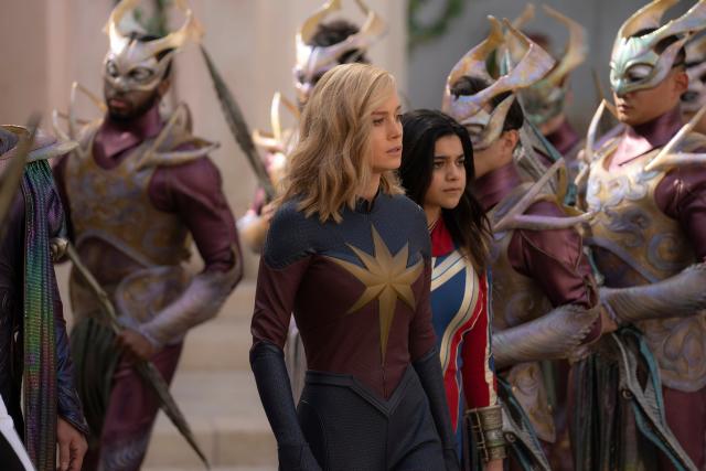 The Marvels' Trailer: Brie Larson, Iman Vellani, Teyonah Parris Team Up to  Fight a Destabilized Universe