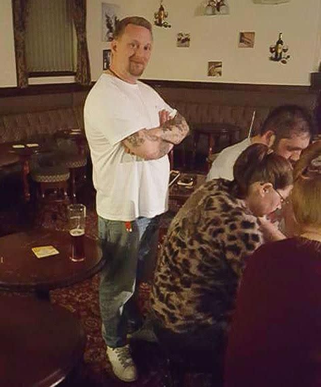 Sceptic Luke Jackson attends a ghost hunt. Photo: Caters