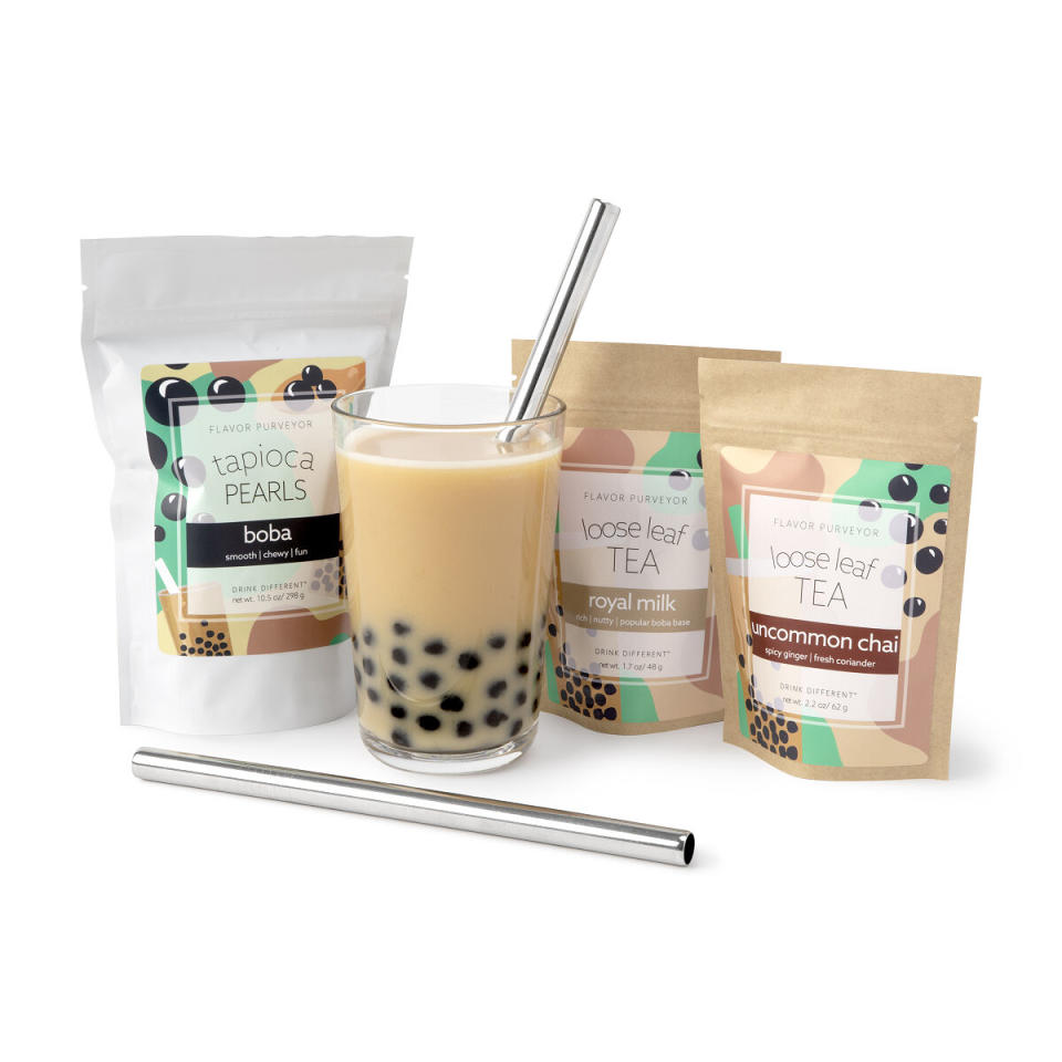 <p><a href="https://go.redirectingat.com?id=74968X1596630&url=https%3A%2F%2Fwww.uncommongoods.com%2Fproduct%2Fbubble-tea-kit&sref=https%3A%2F%2Fwww.seventeen.com%2Flife%2Fg23515577%2Fcool-gifts-for-teen-boys%2F" rel="nofollow noopener" target="_blank" data-ylk="slk:Shop Now;elm:context_link;itc:0;sec:content-canvas" class="link ">Shop Now</a></p><p>Bubble Tea Kit</p><p>uncommongoods.com</p><p>$40.00</p>