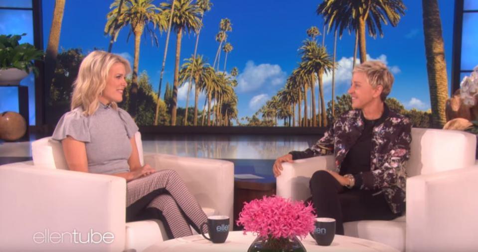 Ellen DeGeneres talks to Megyn Kelly about Trump