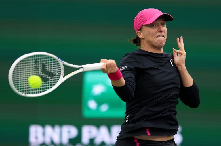 Iga Swiatek es la máxima favorita al título en el torneo femenino del Masters 1000 de Miami