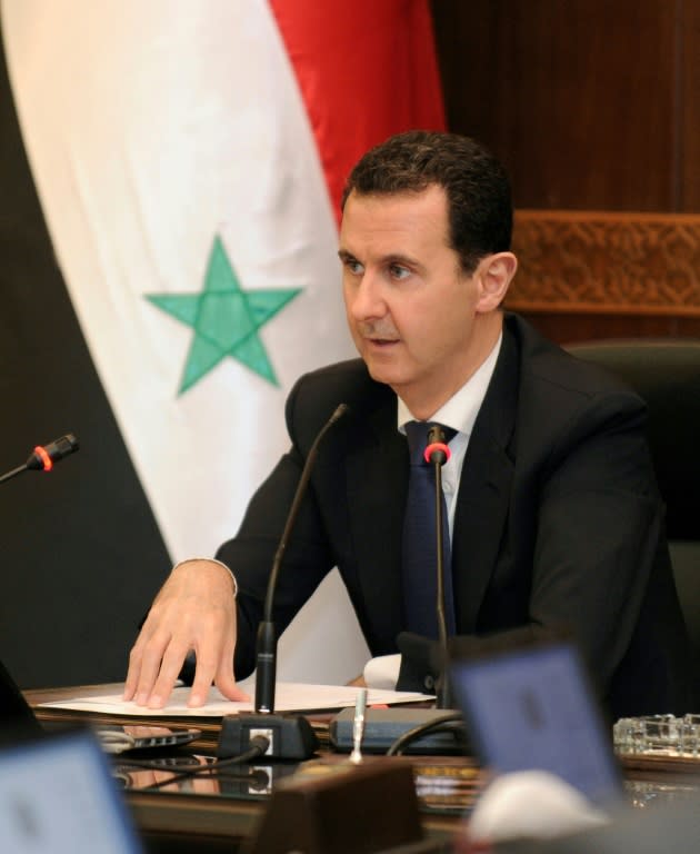 Syrian President Bashar al-Assad, backed by his ally Russia, has strongly denied the allegation that his forces used chemical weapons against the rebel-held town of Khan Sheikhun
