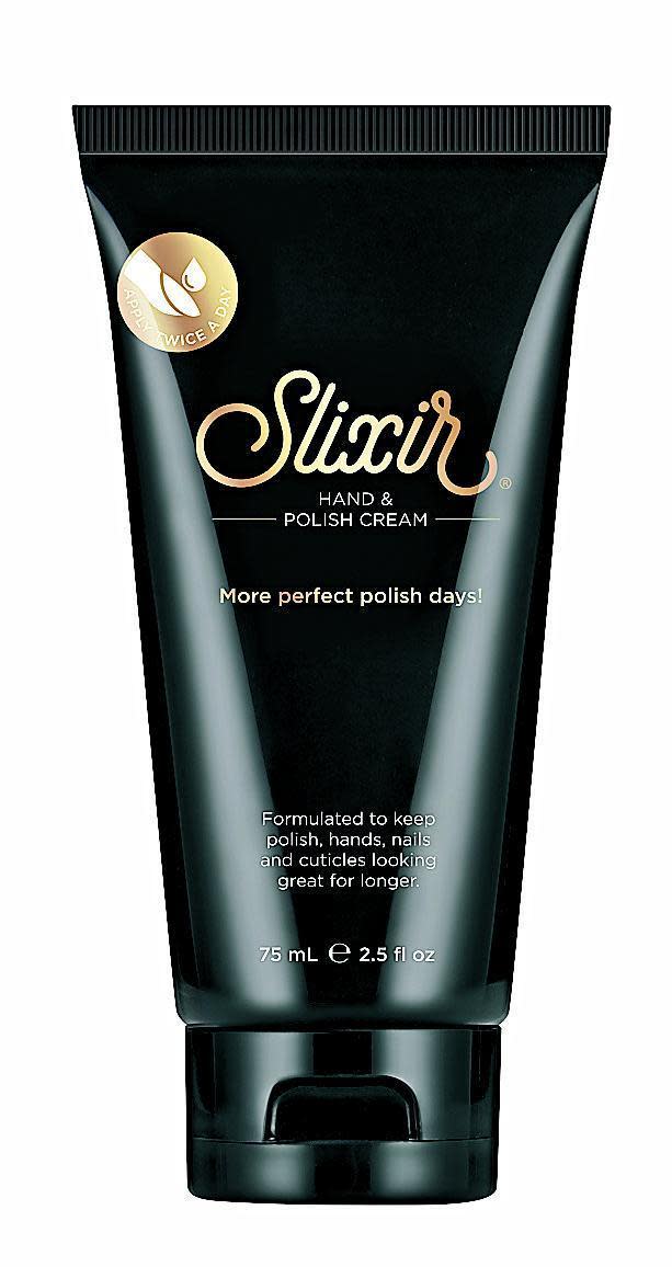 Slixir Hand and Polish cream, £21.95 (slixir.com).