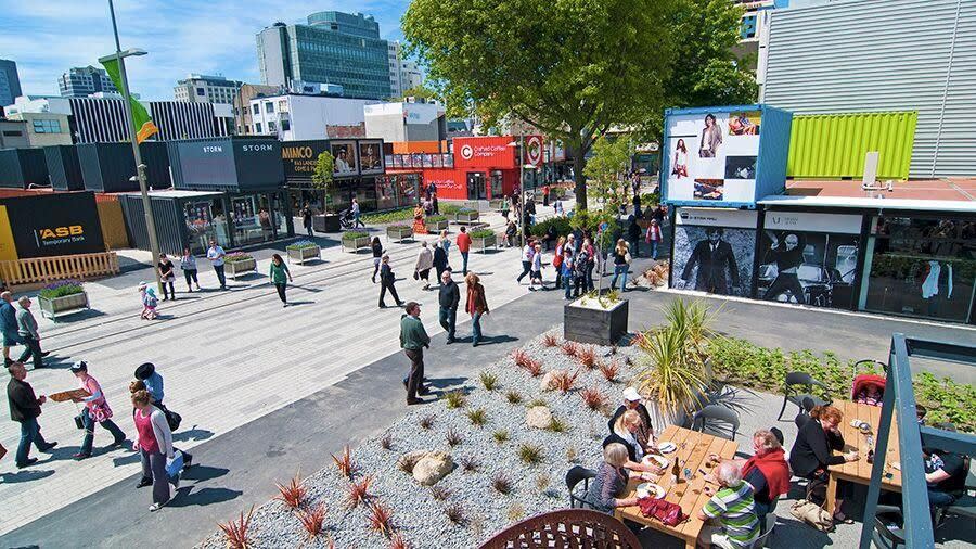 Christchurch’s Cashel Mall. Source: David Swanson