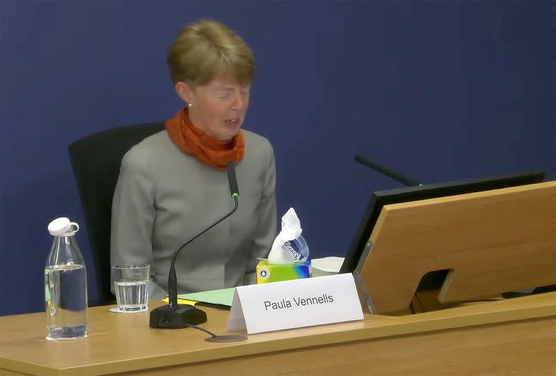 Vennells, former CEO of the Post Office gives evidence at the Post Office Horizon IT Inquiry