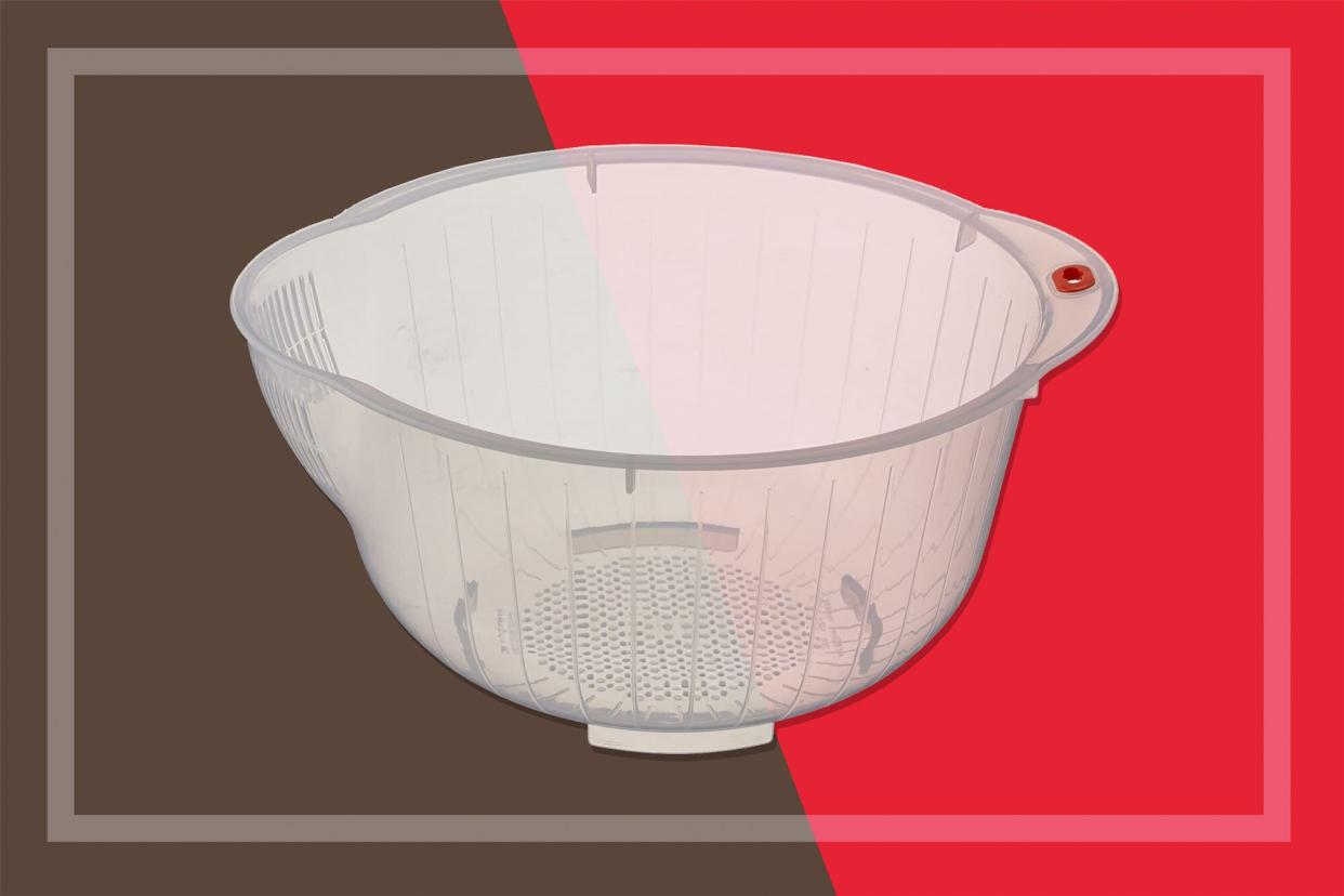 Rice washing bowl