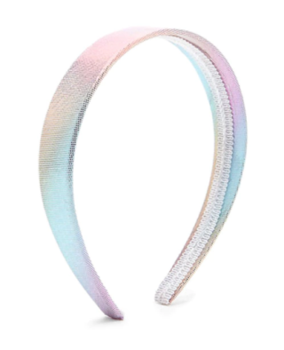 <p>Iridescent Metallic Headband, $3, <a rel="nofollow noopener" href="http://www.forever21.com/Product/Product.aspx?BR=f21&Category=acc_hair&ProductID=1000075569&VariantID=" target="_blank" data-ylk="slk:forever21.com;elm:context_link;itc:0;sec:content-canvas" class="link ">forever21.com</a>.</p>