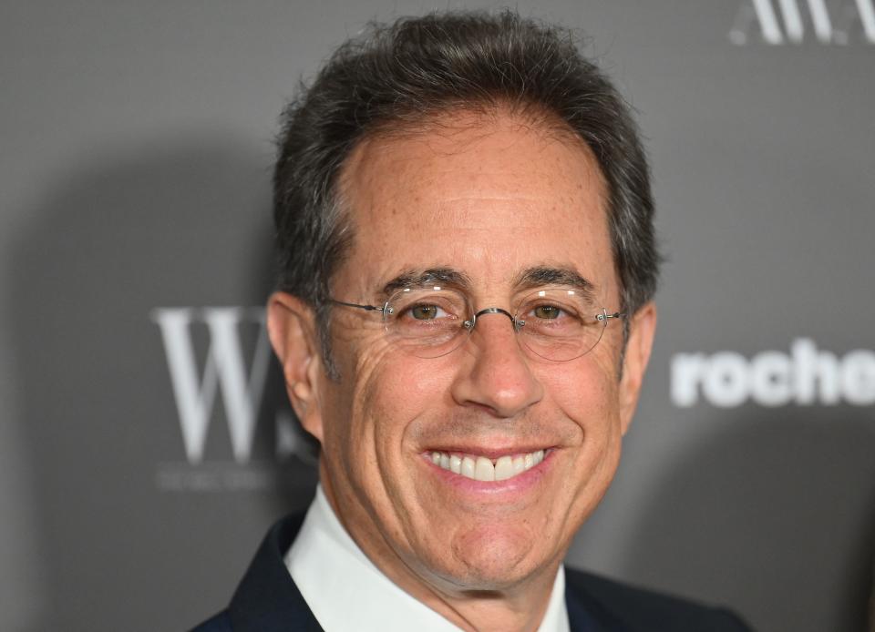 Closeup of Jerry Seinfeld