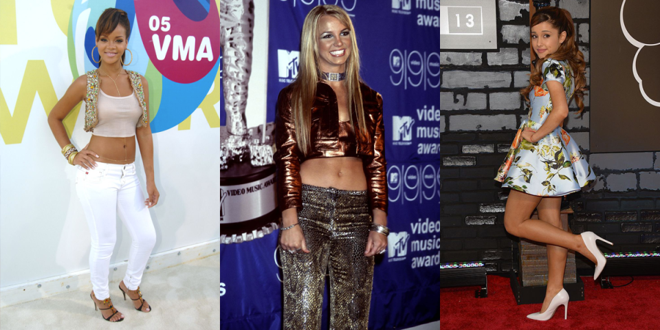 What 12 celebrities wore to their first MTV VMAs red carpet