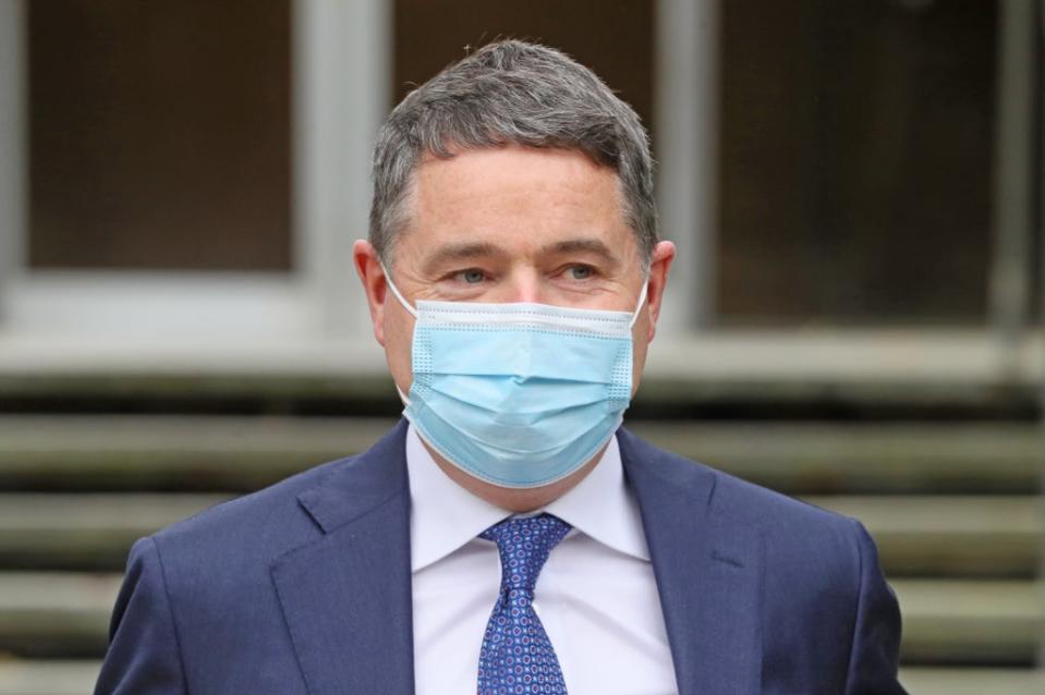 Finance Minister Paschal Donohoe said the Government recognised the severe impact of the pandemic on the hospitality industry (Brian Lawless/PA) (PA Wire)