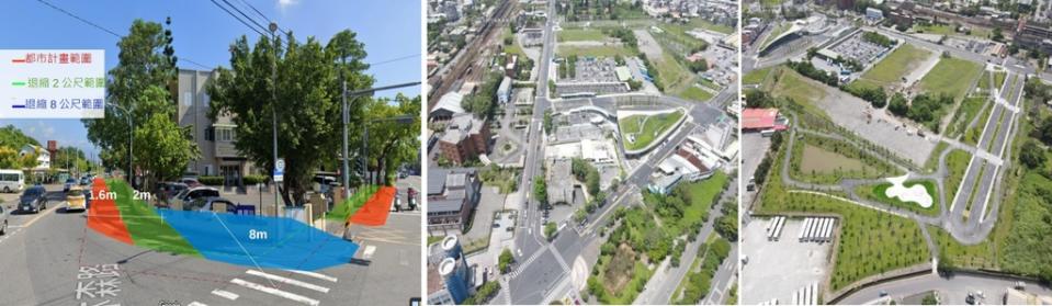 宜蘭轉運站(左)改善前(右)改善後（圖：交通部道路交通安全督導委員會）