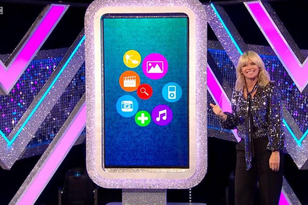 New set: Zoe Ball showed off It Takes Two's new features: BBC2