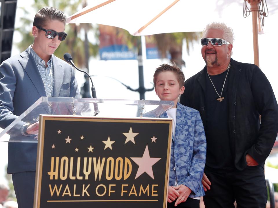 guy fieri and his sons 2019.JPG