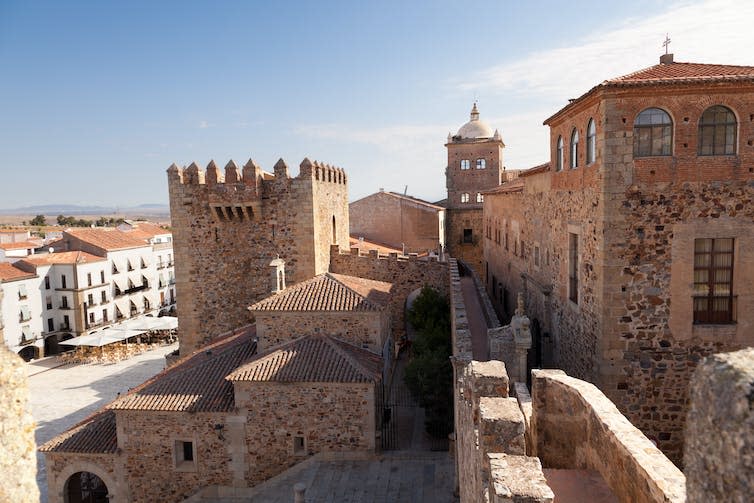 Bujaco tower in Caceres, Extremadura