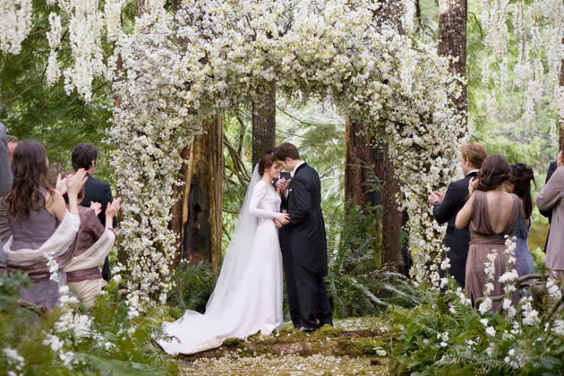 Twilight Sexiest Moments: Edward and Bella's relationship climaxes in their wedding day.