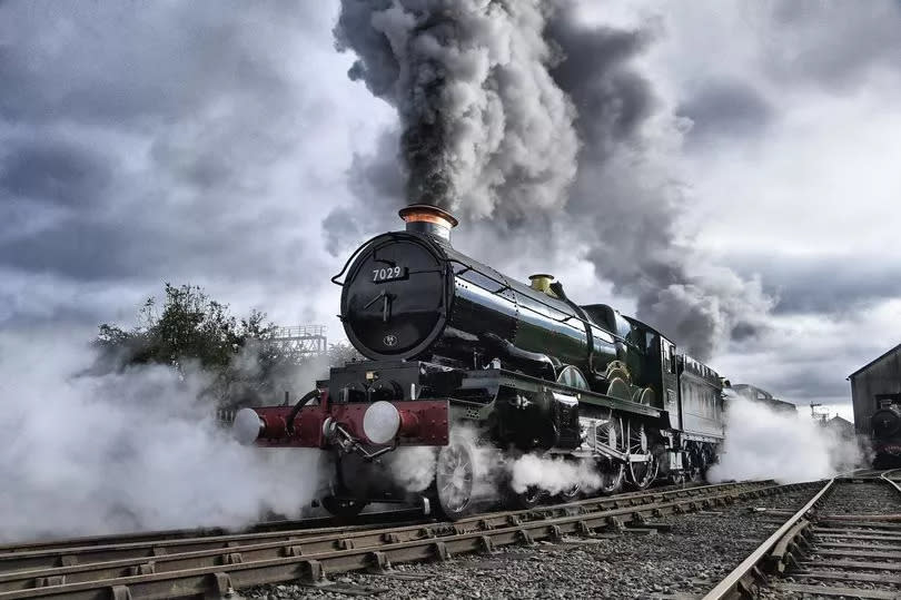 Clun Castle is owned by Birmingham-based Vintage Trains