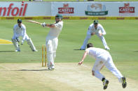 Shaun Marsh of Austrailia during day 1 of the 1st Test match between South Africa and Australia at SuperSport Park on February 12, 2014 in Pretoria, South Africa. (Photo by Lee Warren/Gallo Images)