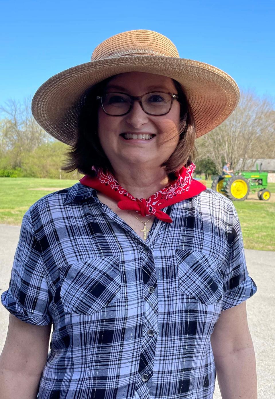 Pastor Teresa Atkins McClure is on hand to welcome guests to the annual Spring Fling at Beaver Ridge United Methodist Church March 26, 2023.