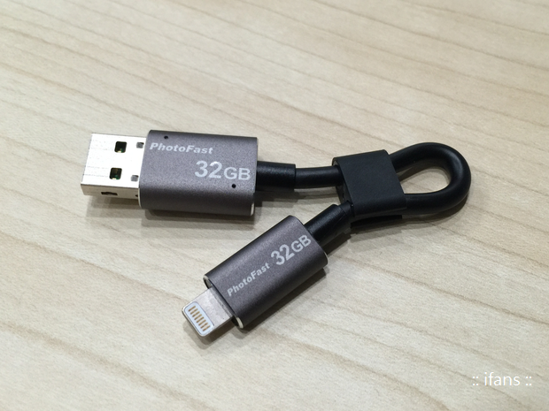 蘋果族最愛！可當充電線的 PhotoFast MemoryCable 線型隨身碟開箱