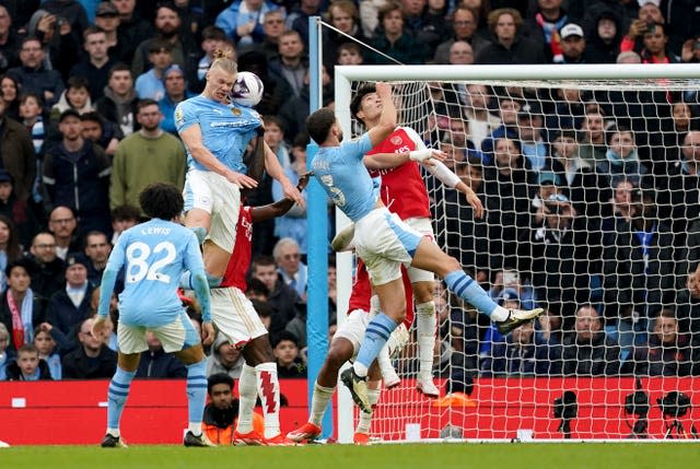 Manchester City v Arsenal – Premier League – Etihad Stadium