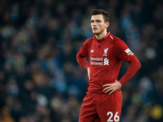 Andy Robertson signed long-term contract extension this week (EPA)