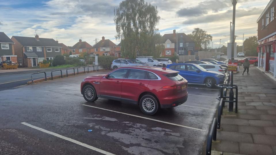 The car park in Worcester. (SWNS)