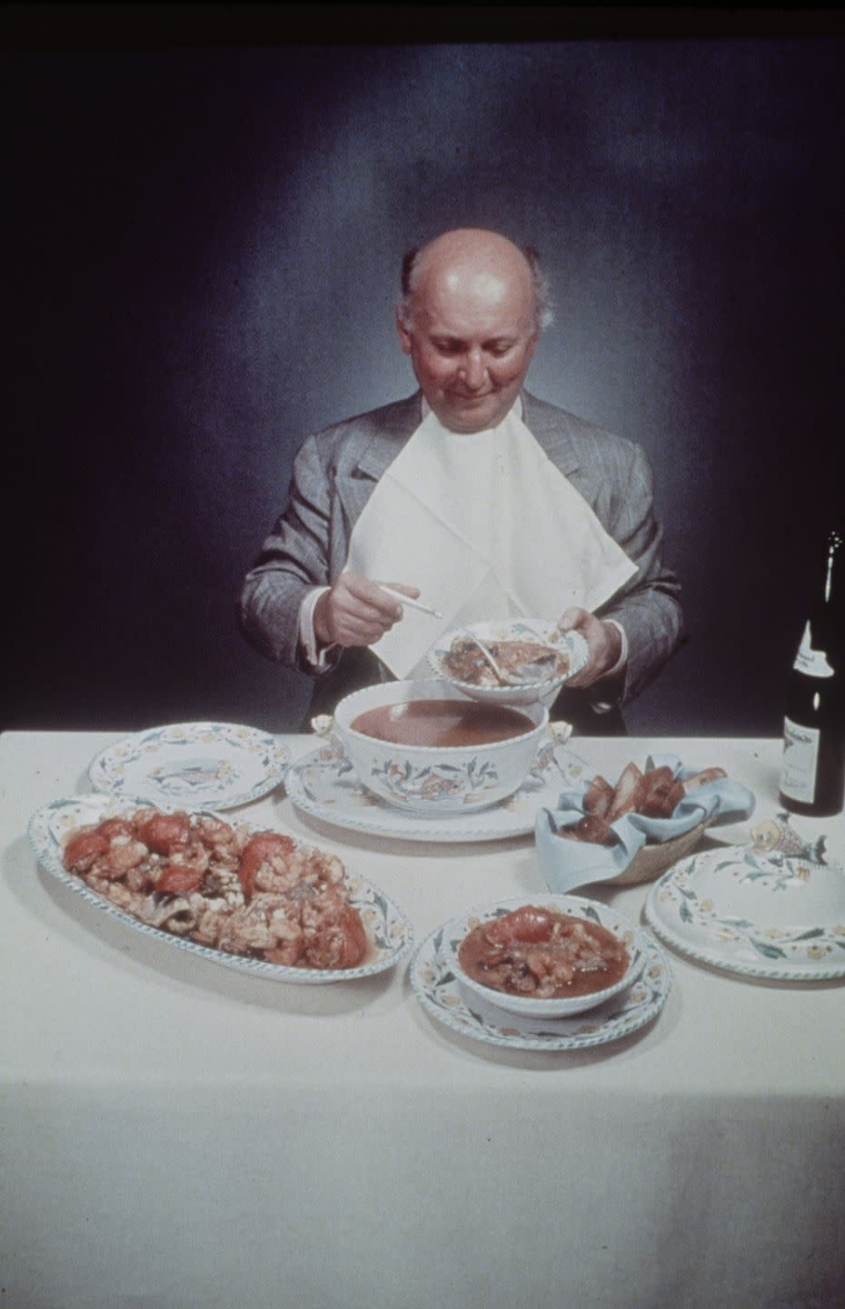 1950s: Crackers aren't appropriate for every meal.