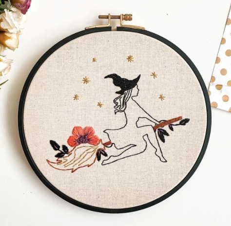 <p><a href="https://go.redirectingat.com?id=74968X1596630&url=https%3A%2F%2Fwww.etsy.com%2Flisting%2F1055005065%2Fhalloween-witch-embroidery-kit-feminist&sref=https%3A%2F%2Fwww.countryliving.com%2Fshopping%2Fgifts%2Fg36957166%2Fbest-halloween-gifts%2F" rel="nofollow noopener" target="_blank" data-ylk="slk:Shop Now;elm:context_link;itc:0;sec:content-canvas" class="link rapid-noclick-resp">Shop Now</a></p><p>Halloween Witch Embroidery Kit</p><p>etsy.com</p><p>$32.99</p><span class="copyright">Etsy</span>