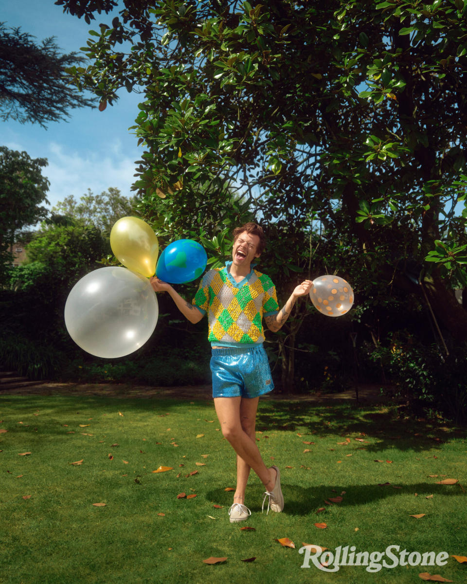 TOP by BOTTER, SHORTS BY JW ANDERSON, Shoes by ERL (Picture: Amanda Fordyce)