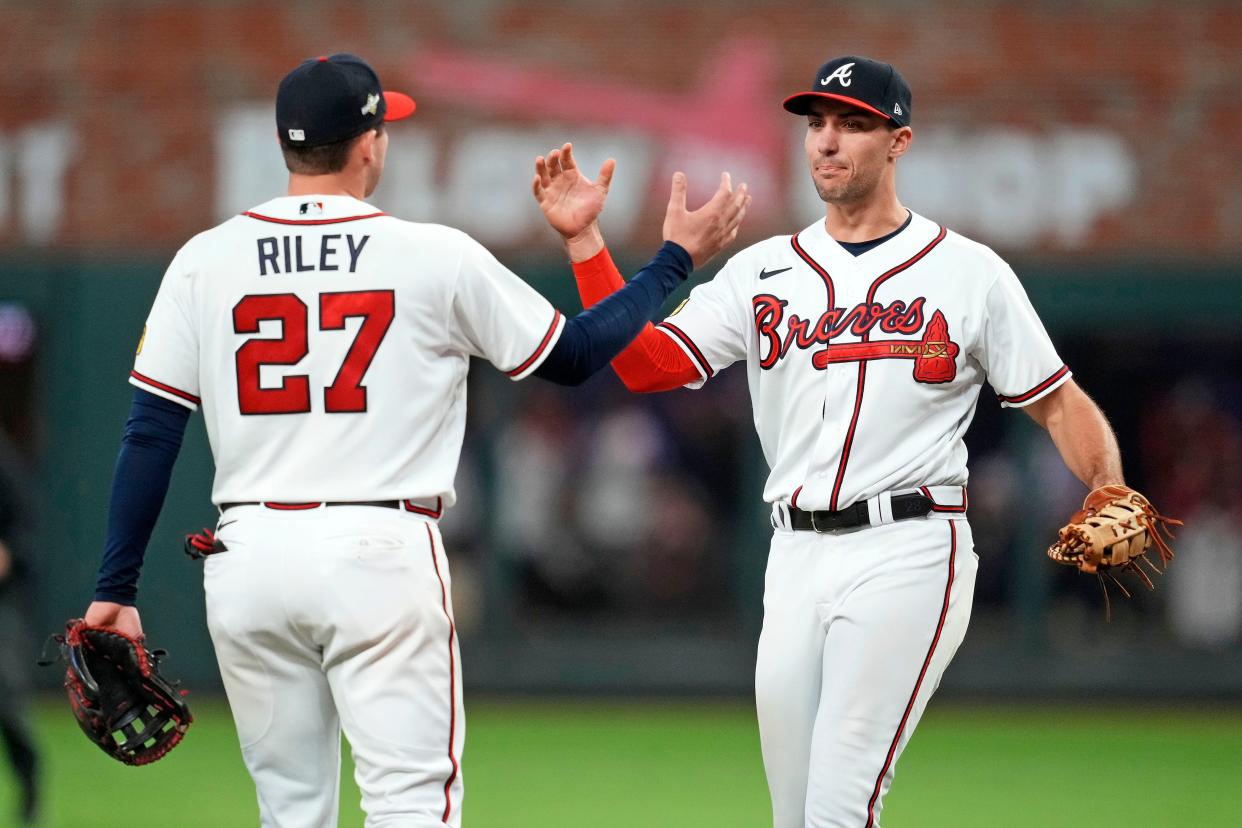 Austin Riley and Matt Olson lead Atlanta in their quest for a seventh consecutive division title.