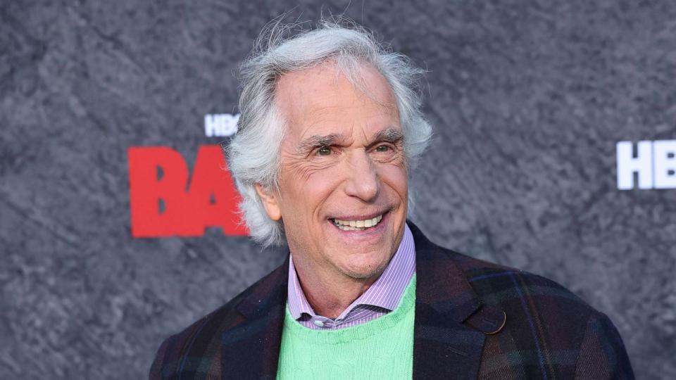PHOTO: Henry Winkler attends Los Angeles Season 4 premiere of HBO original series 'BARRY' at Hollywood Forever, April 16, 2023, in Hollywood, Calif. (Leon Bennett/WireImage/Getty Images)