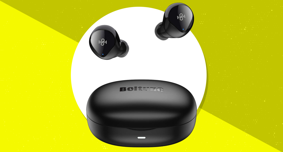 Save 47 percent—Boltune Bluetooth V5.0 Wireless Earbuds. (Photo: Amazon)