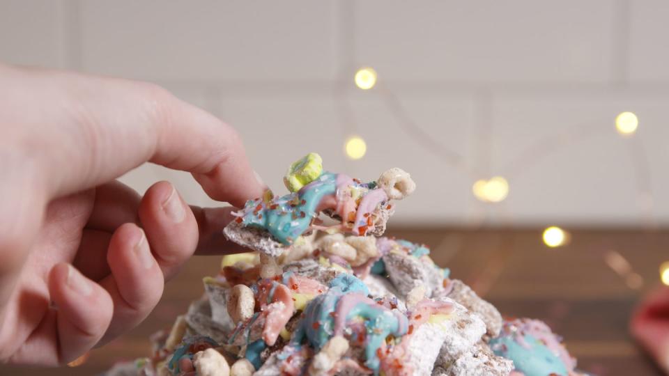 Rainbow Muddy Buddies