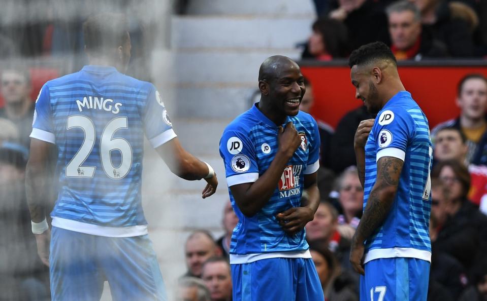 Bournemouth celebrate their equaliser