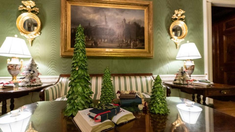 The 2019 White House Christmas decorations by First Lady Melania Trump | Official White House Photo by Andrea Hanks