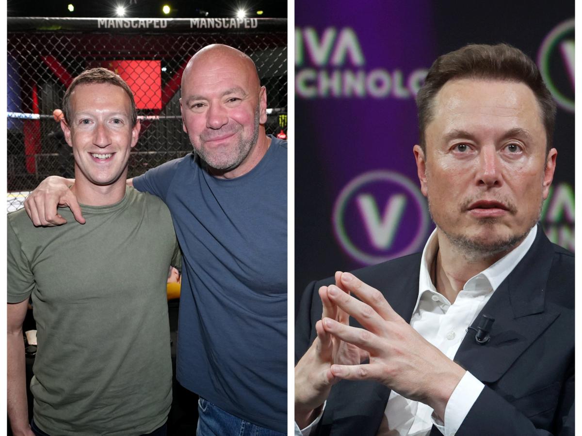 Ufc President Dana White Said He Spent 15 Hours On The Phone With Elon Musk And Mark Zuckerberg 