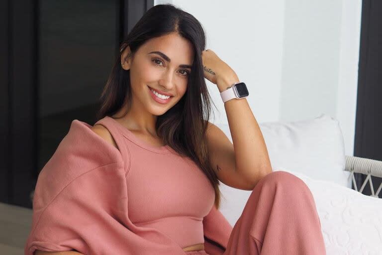 Antonela Roccuzzo causó sensación en las redes con su outfit osado