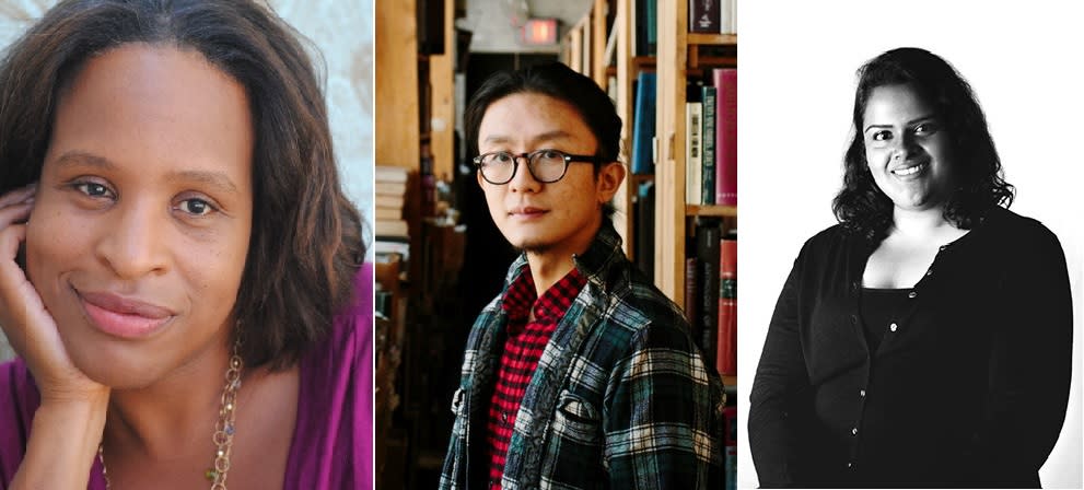 Nicola Yoon, Jack Cheng and Anittha Thanabalan (PHOTO: Singapore Writers Festival)