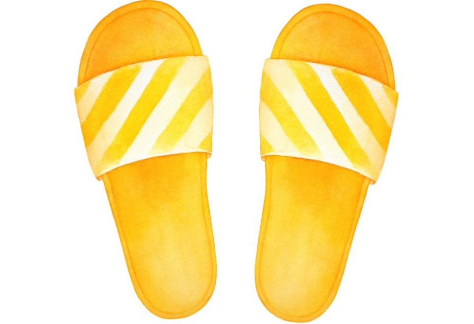 Yellow sliders