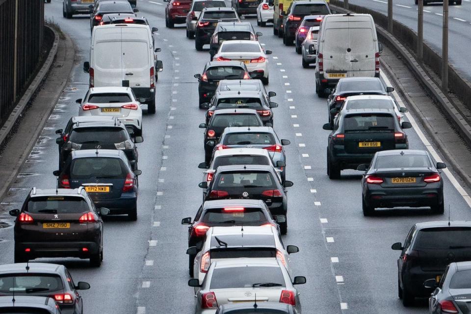 London, for the second year in a row, has topped a global congestion ranking (Aaron Chown/PA) (PA Wire)