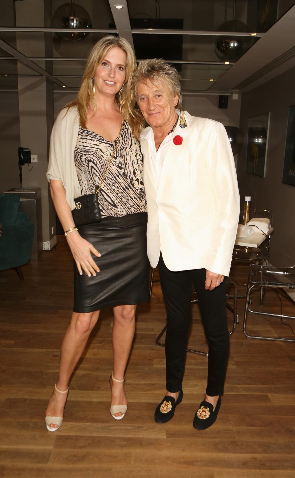 Rod Stewart & Penny Lancaster