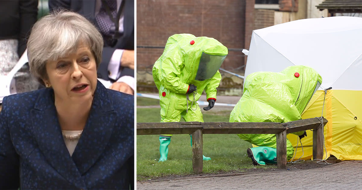 Prime minister Theresa May will speak about the Salisbury incident in the Commons on Monday afternoon (Picture: PA)