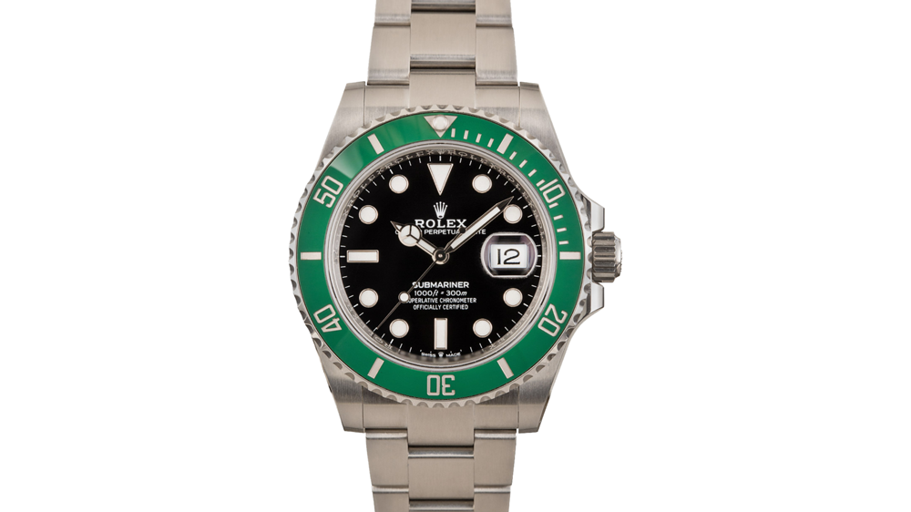 Rolex “Kermit” Submariner Ref. 126610 - Credit: Bob's Watches