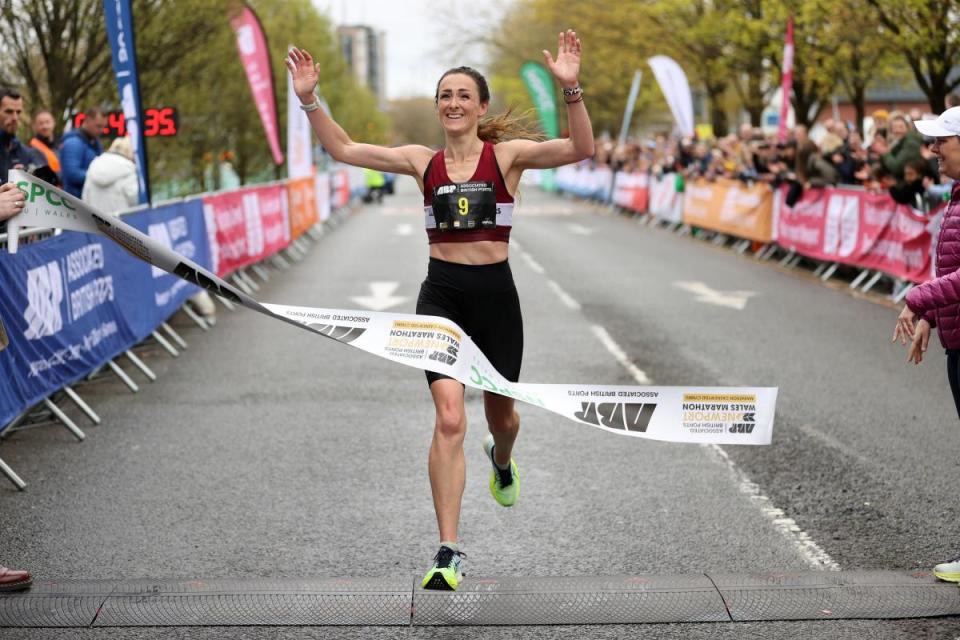 RAPID: Liz Dimond is one of the top athletes going for glory in Newport <i>(Image: Run 4 Wales)</i>