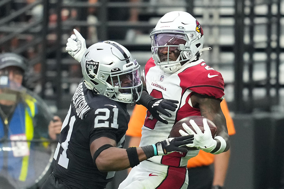 Raiders FS Trevon Moehrig has allowed only 21 receiving yards